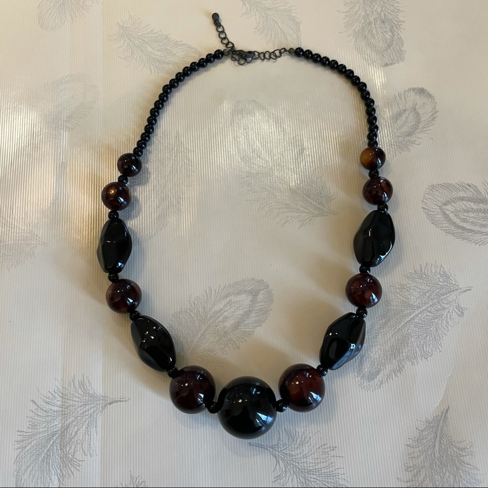 Resin necklace